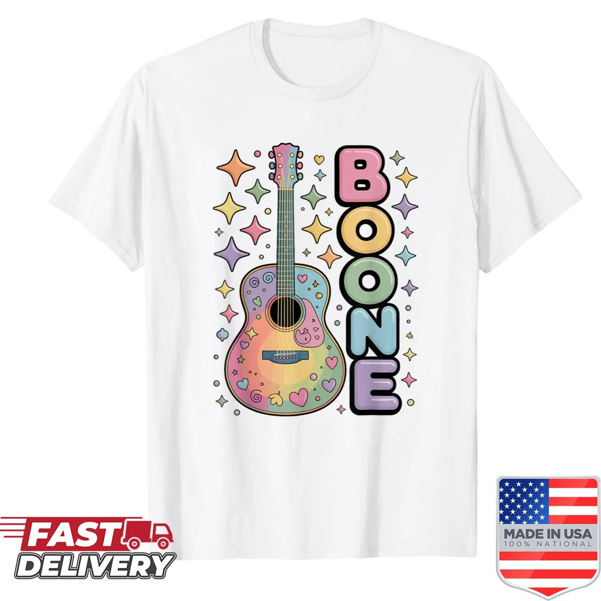 Playful Boone Lover design shirt for all ages