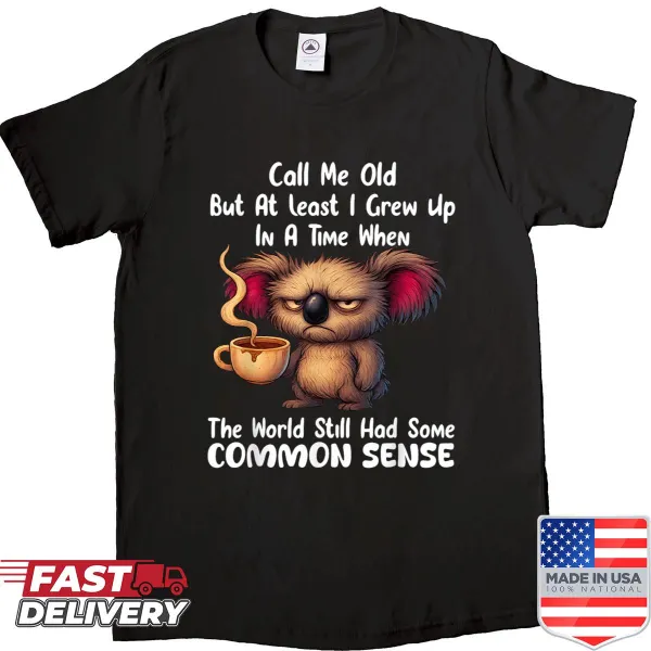 Nostalgic shirt with the phrase about growing up in a better time