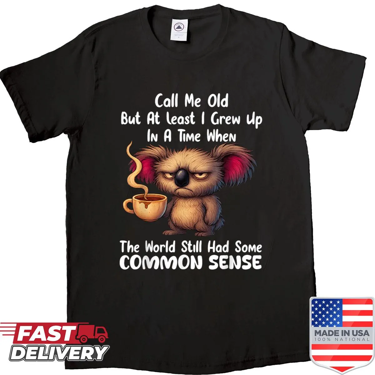 Nostalgic shirt with the phrase about growing up in a better time