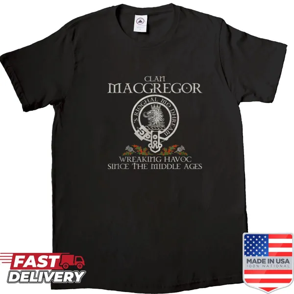 Vintage Clan Macgregor Crest t-shirt