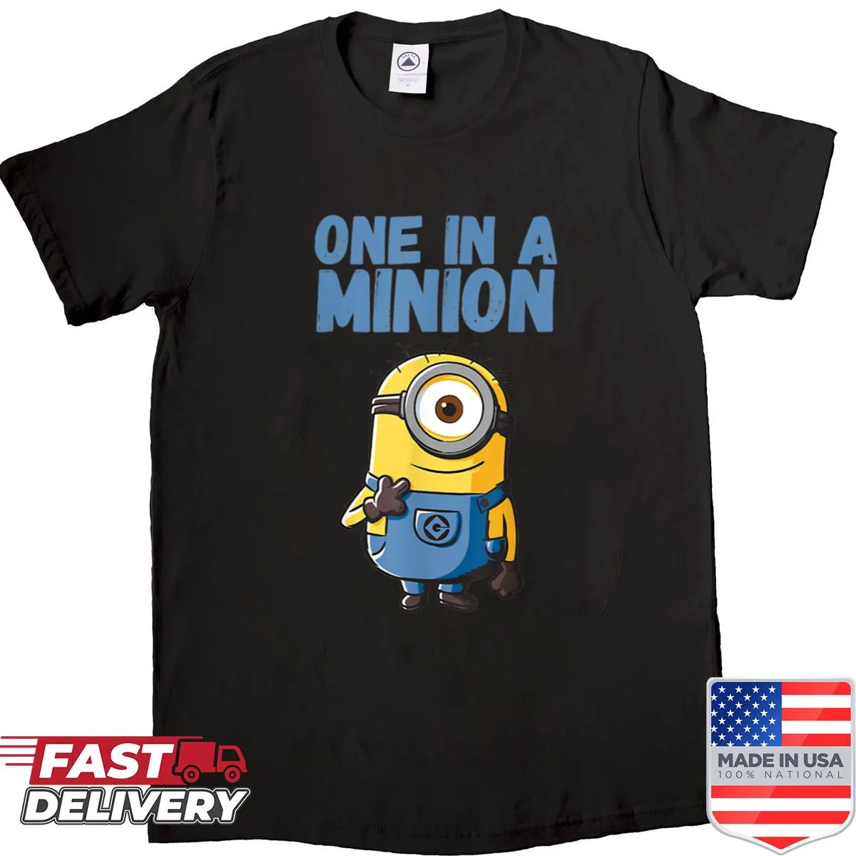 Cute shirt featuring adorable drawings of Minions from Despicable Me