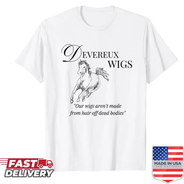 Humorous Detroit shirt featuring Devereux Wigs design