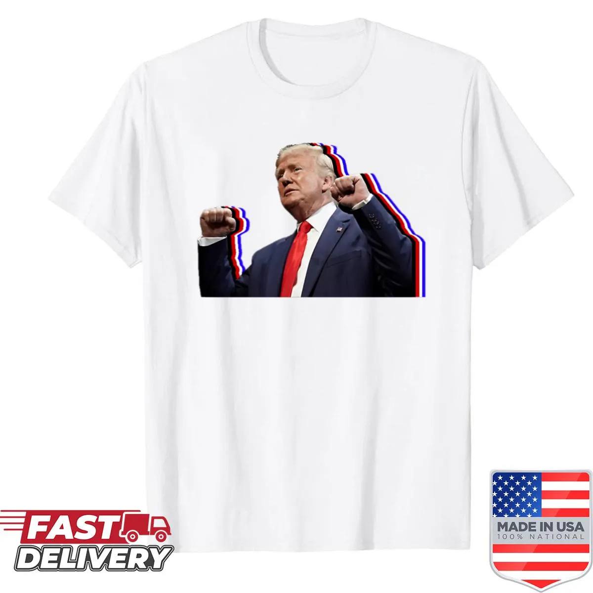 Text-based design featuring Donald Trump 2024 47.