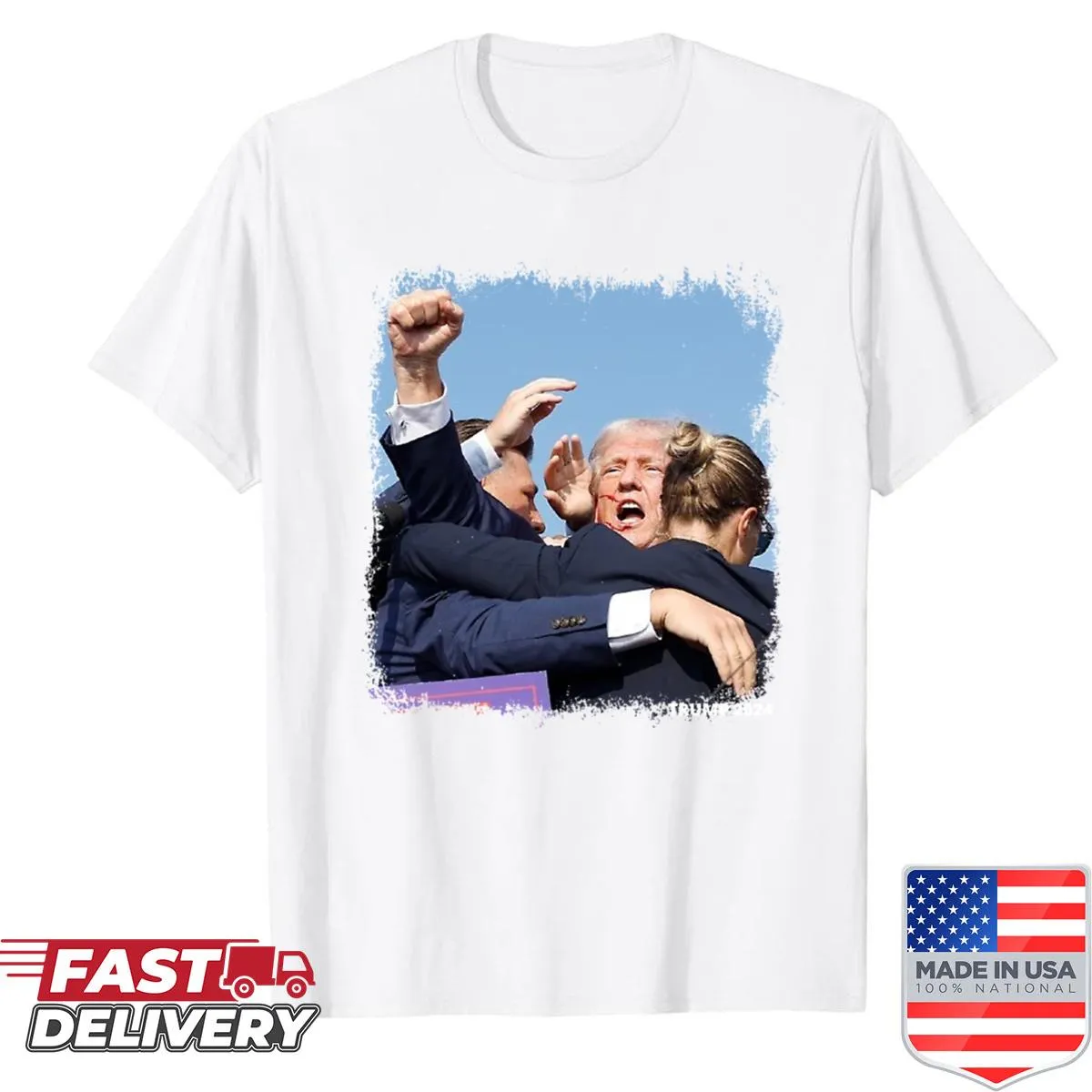 Simple text Donald Trump shirt for supporters