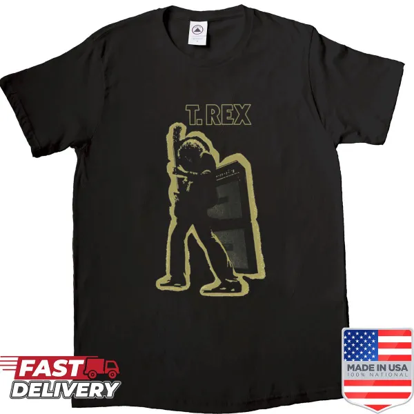 Bold typography Electric Warrior graphic on a T-shirt