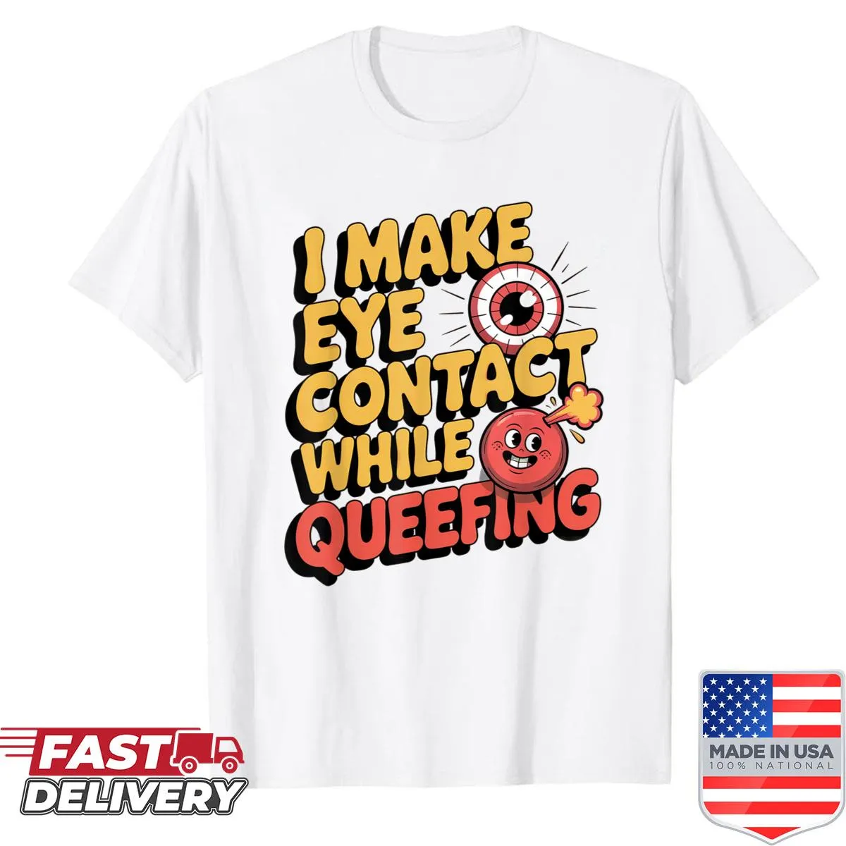 Funny meme shirt with inappropriate sarcasm