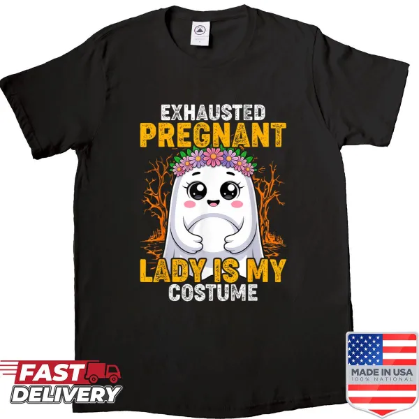 Funny Halloween shirt for pregnant women