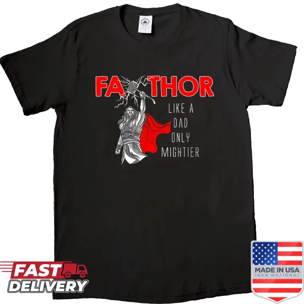 Humorous dad-themed shirt featuring a witty graphic