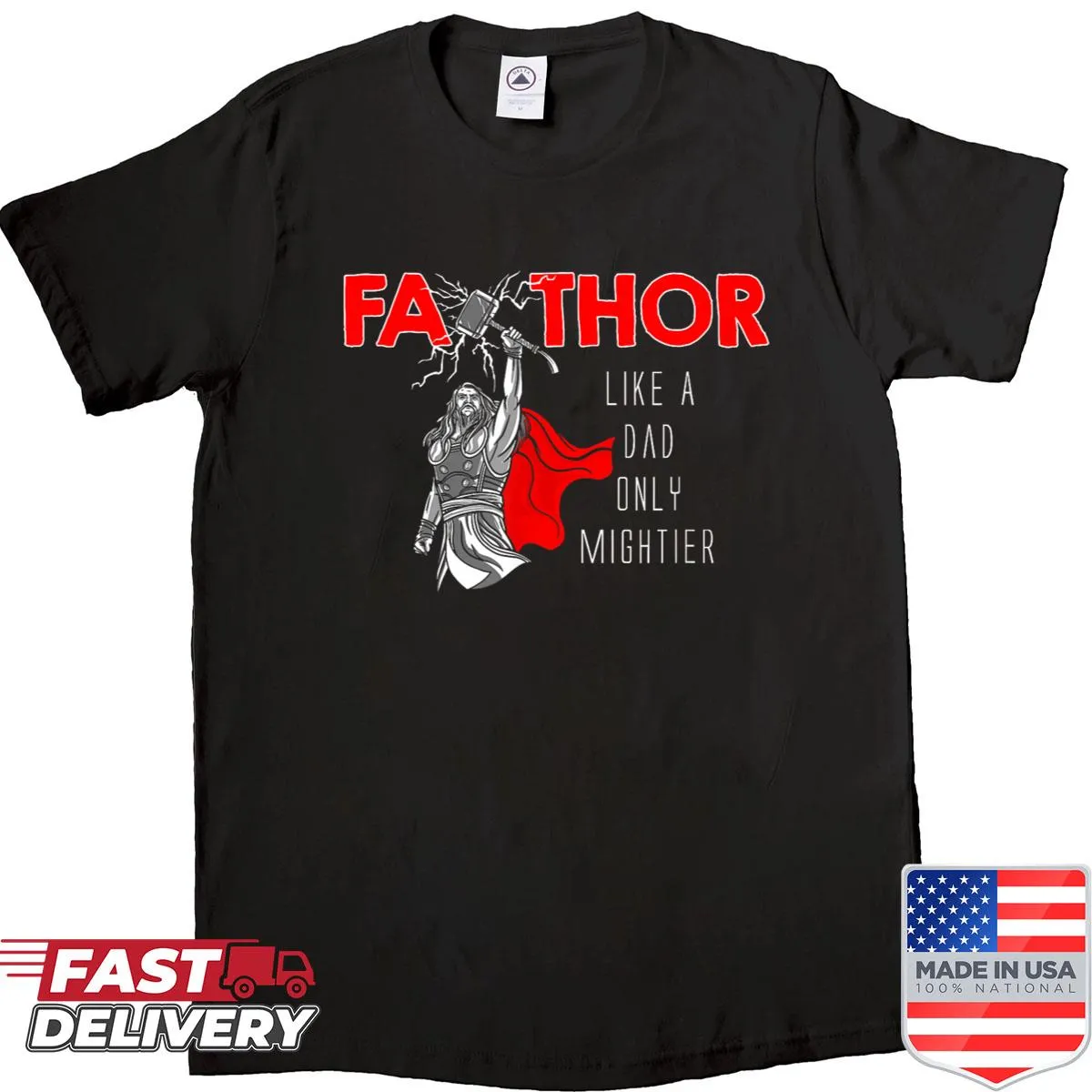 Humorous dad-themed shirt featuring a witty graphic