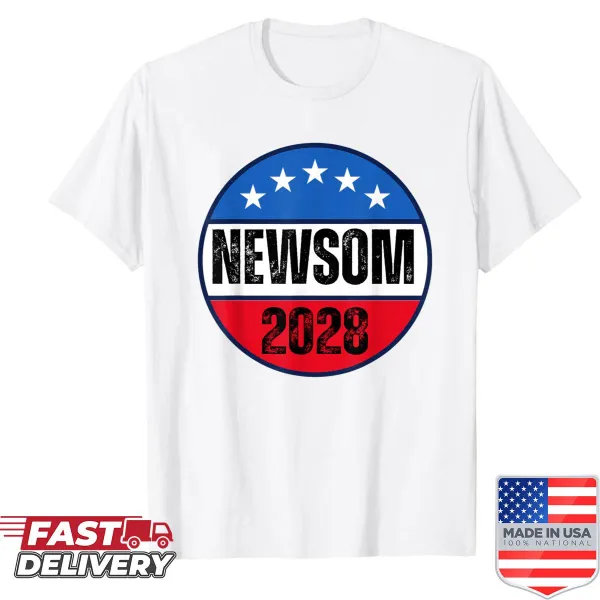 California design shirt for Gavin Newsom's 2028 presidential campaign