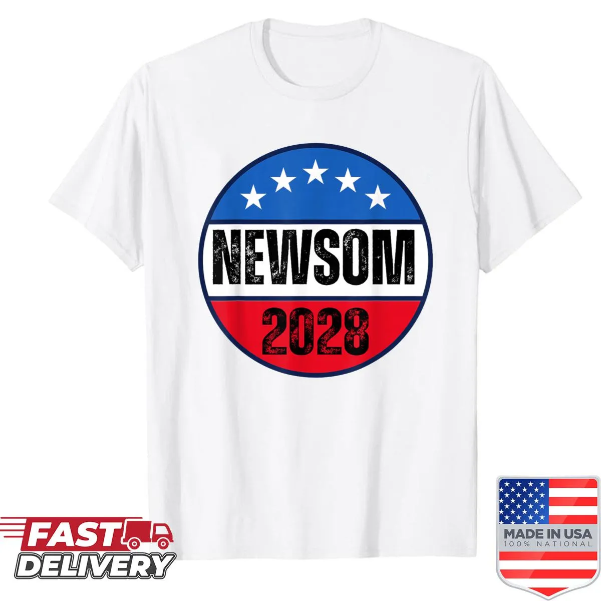 California design shirt for Gavin Newsom's 2028 presidential campaign