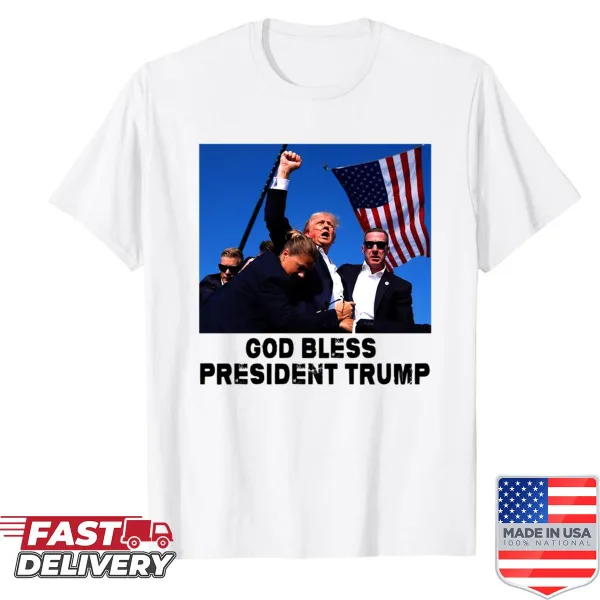 Trump 2024 shirt with bold patriotic message