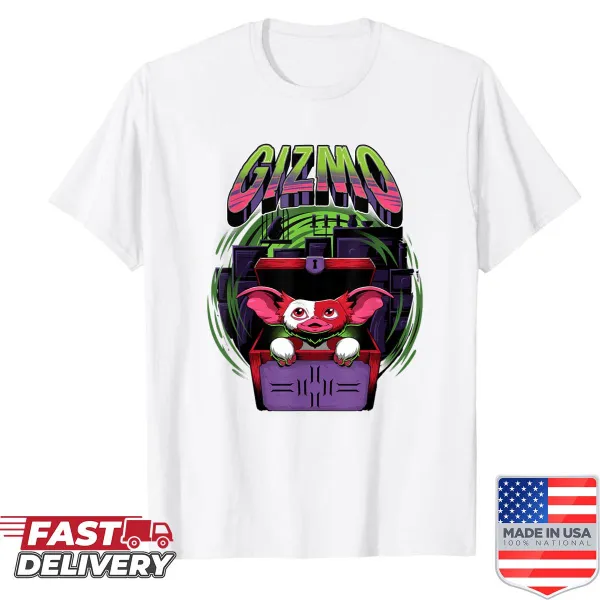 Gizmo from Gremlins graphic on a Halloween shirt