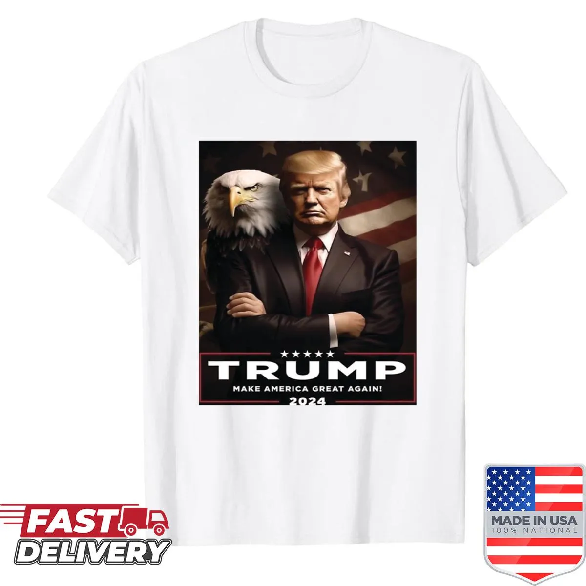 Bold Merica t-shirt for Independence Day