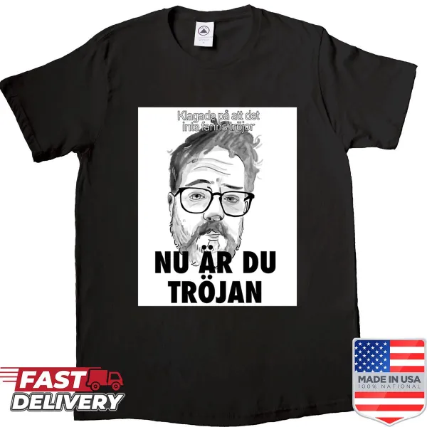 Casual shirt with 'Hi Dad' printed in bold typography