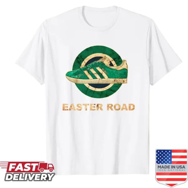 Easter-themed shirt with Hibernian cultural design
