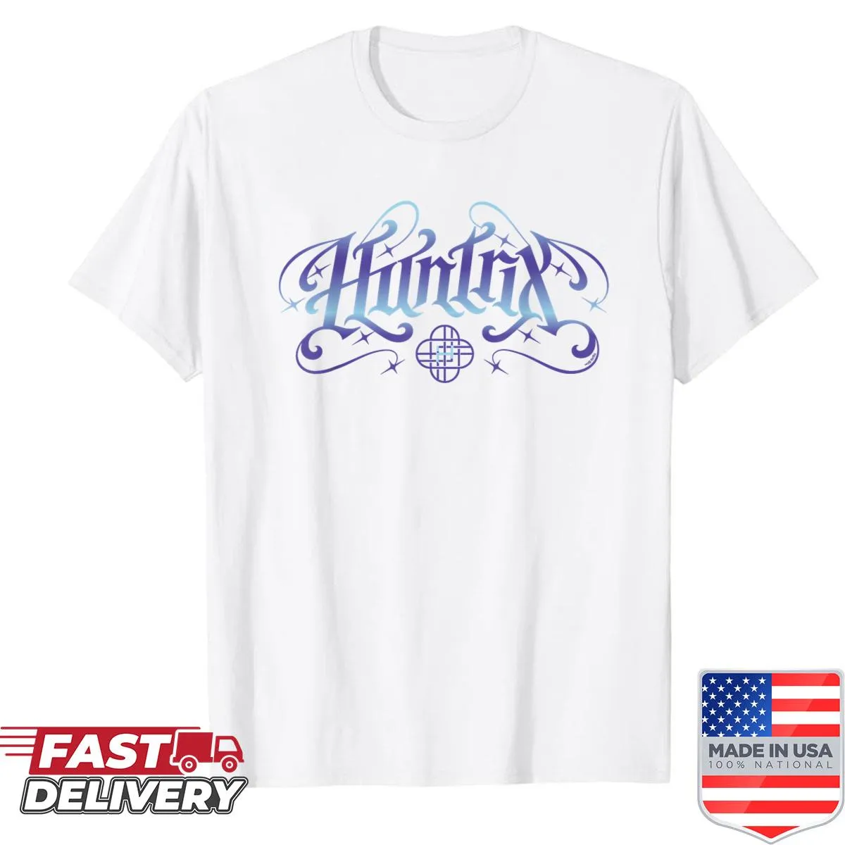Gothic-themed officially licensed shirt with intricate design