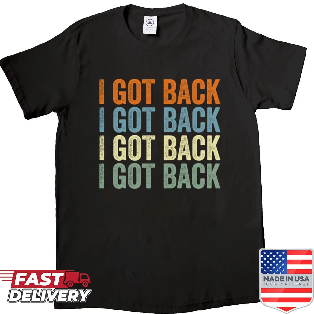 Vintage shirt featuring a humorous phrase attributed to Donald Trump