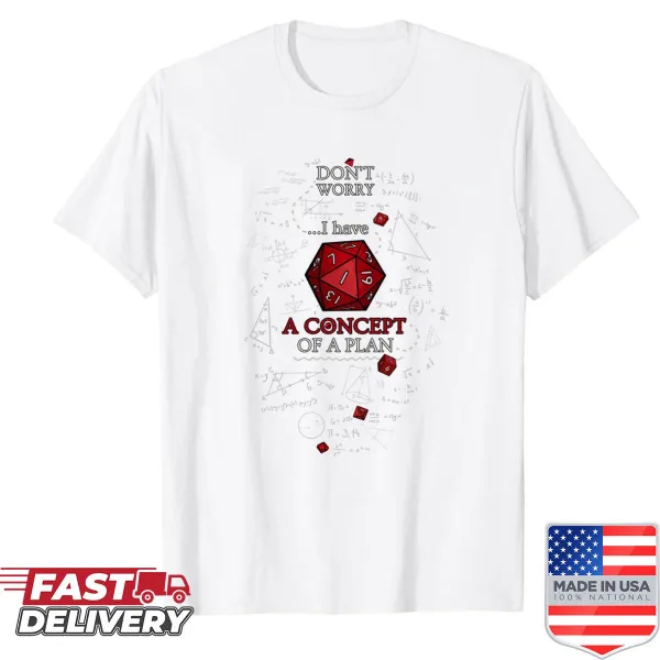 D&D themed shirt with humorous gaming text