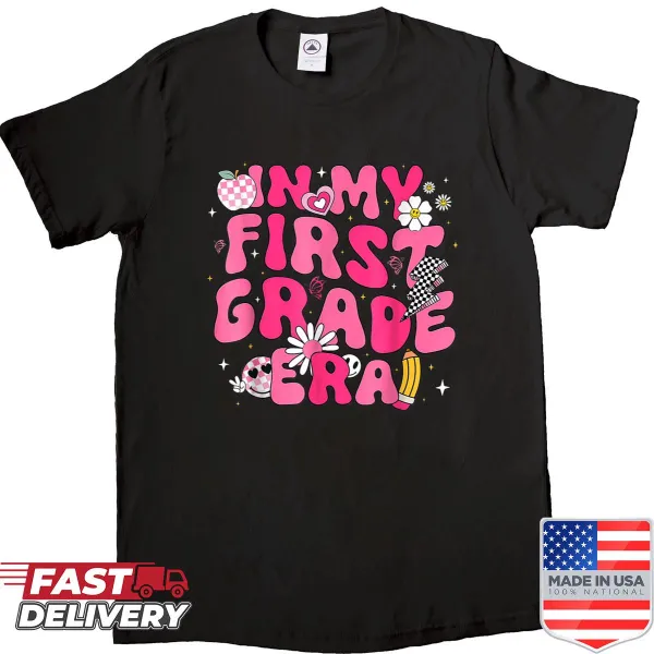 Nostalgic shirt celebrating first grade for teachers