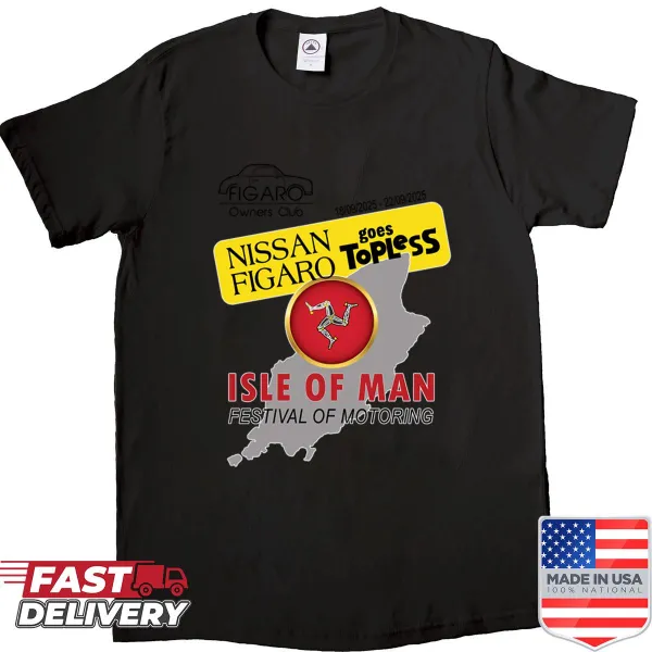 Graphic shirt for Isle of Man motoring festival