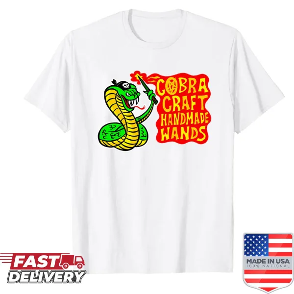Kingcobrajfs Handmade Wands logo t-shirt for programmers