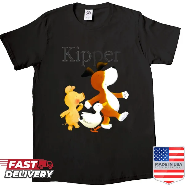 Kipper the Dog t-shirt featuring a playful design