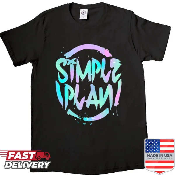 Minimalist design shirt with simple text