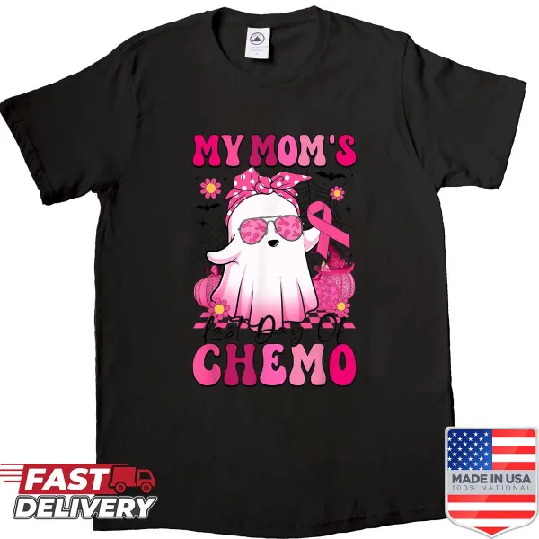 Ghost-themed Breast Cancer Awareness shirt celebrating resilience