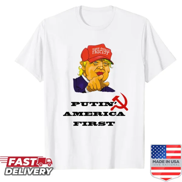 Patriotic shirt featuring a strong political message
