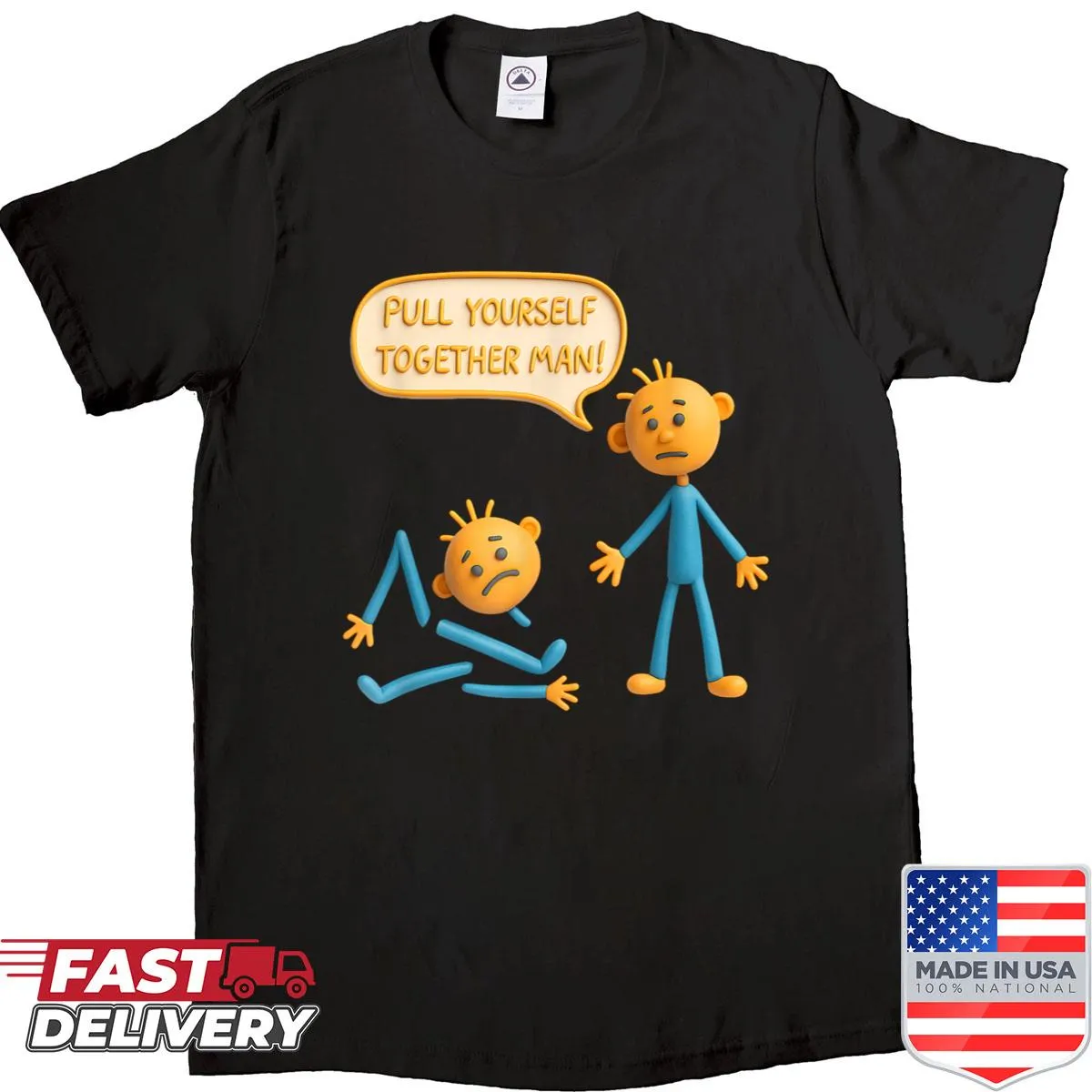 Sarcastic T-shirt featuring a witty statement about sarcasm