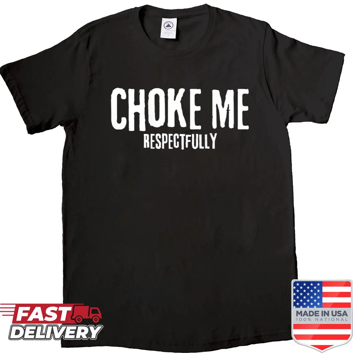 Sarcastic women's shirt featuring a humorous message on the back