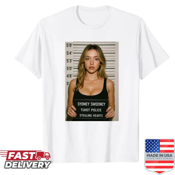 Typography design expressing admiration for Sydney Sweeney