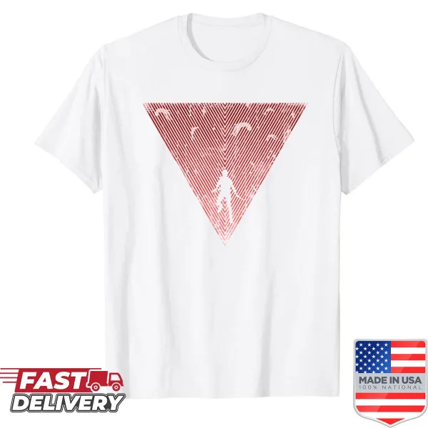 Bold red grunge typography on Take Control shirt