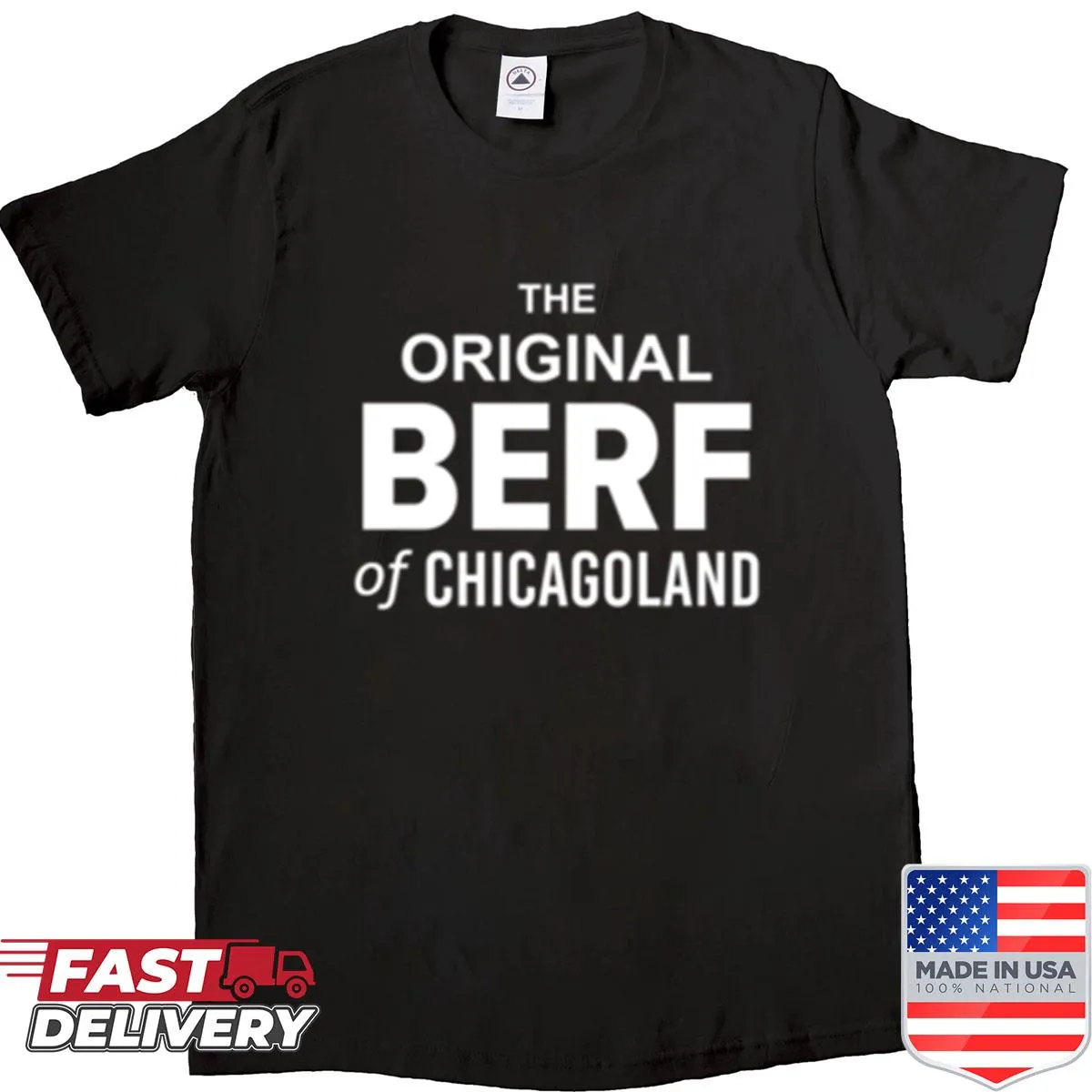 Chicagoland logo T-shirt featuring 'The Bear' theme.