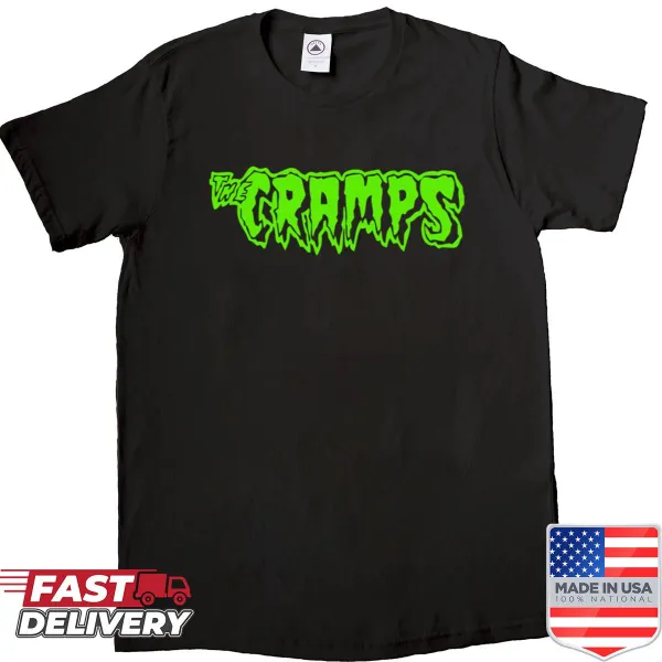 Bold shirt featuring The Cramps band logo