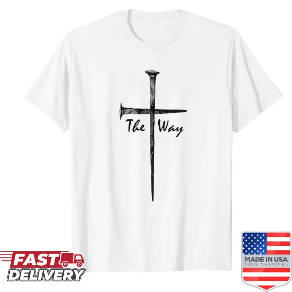 Minimalist typography shirt with motivational message