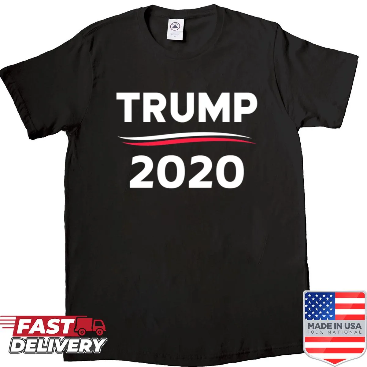 Trump 2020 presidential election graphic T-shirt
