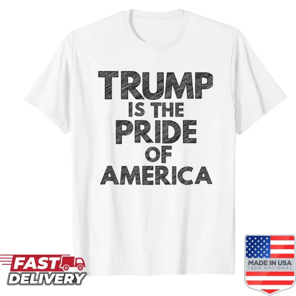 Bold 'I Will Be Back' slogan on a Trump 2024 shirt
