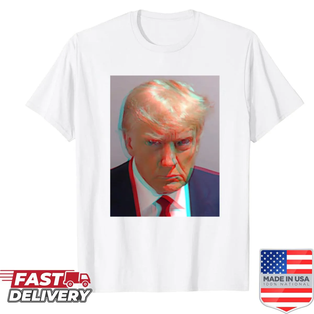 Bold MAGA design shirt for political support