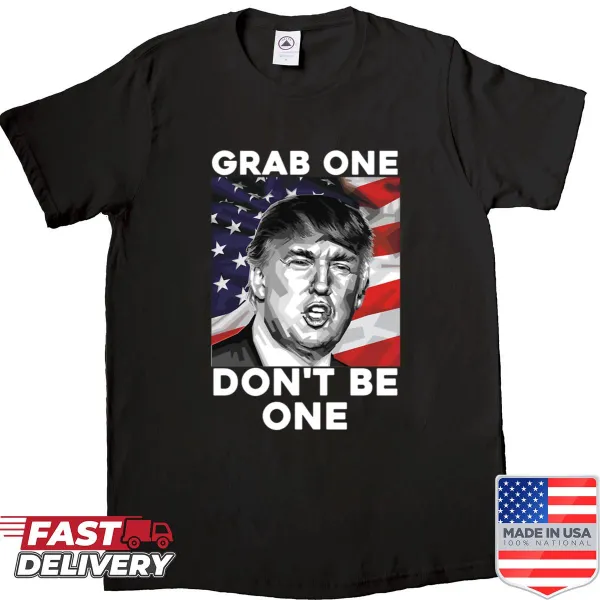 Bold political humor shirt with catchy slogan