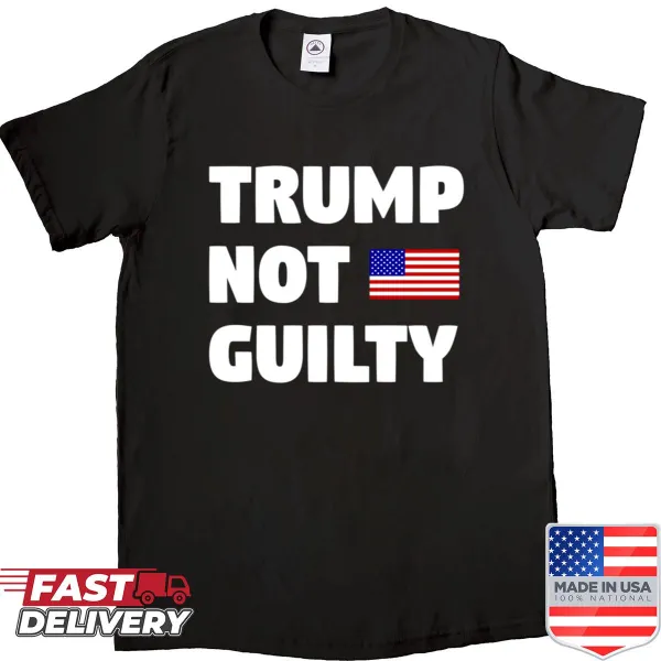 Pro Trump mugshot graphic t-shirt with bold statement
