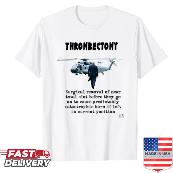 Oversized T-shirt with humorous text about Trump and voting