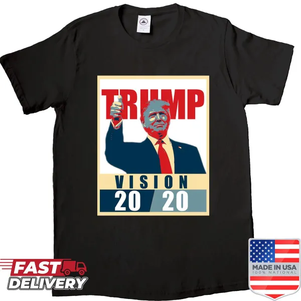 Trump Vision 2020 re-election slogan graphic