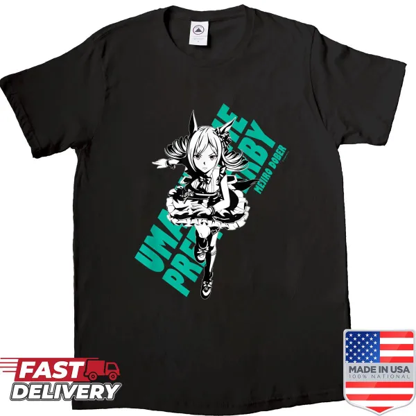 Illustrated shirt featuring Mejiro Dober from Umamusume Pretty Derby