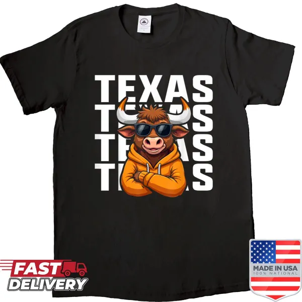 Vintage Texas graphic shirt for all ages