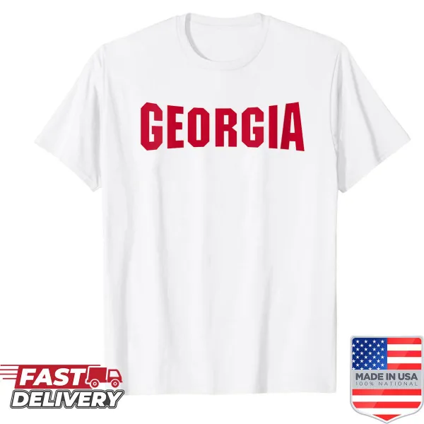 Retro Georgia shirt with throwback design