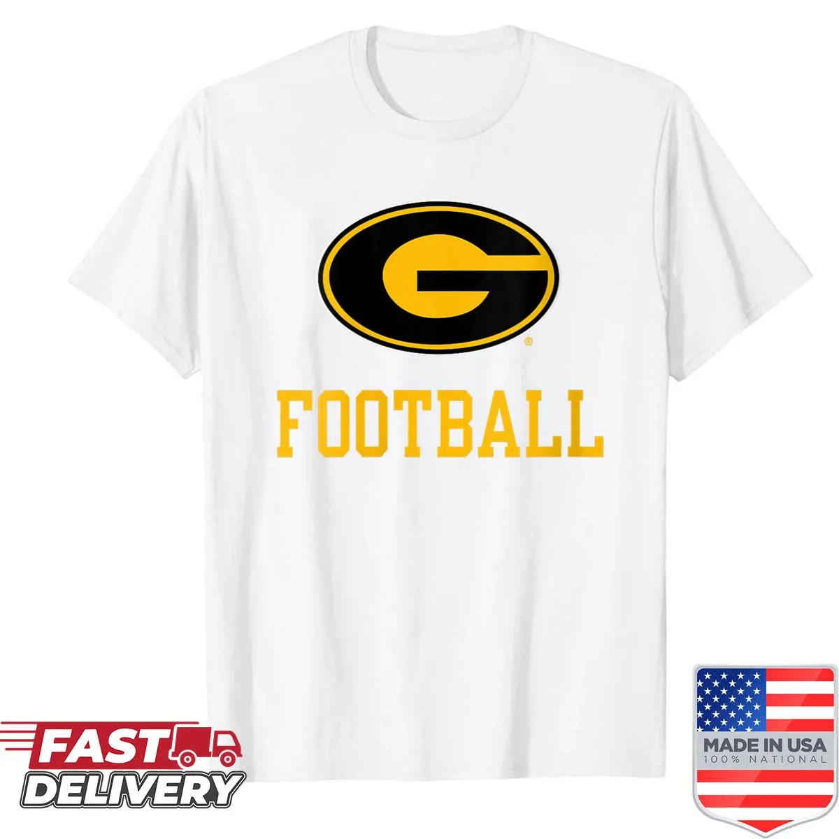 Officially licensed Grambling Tigers football shirt