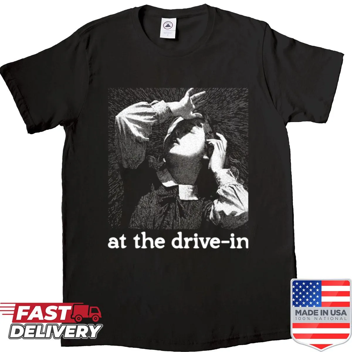 Fan artwork shirt inspired by the band At The Drive-in