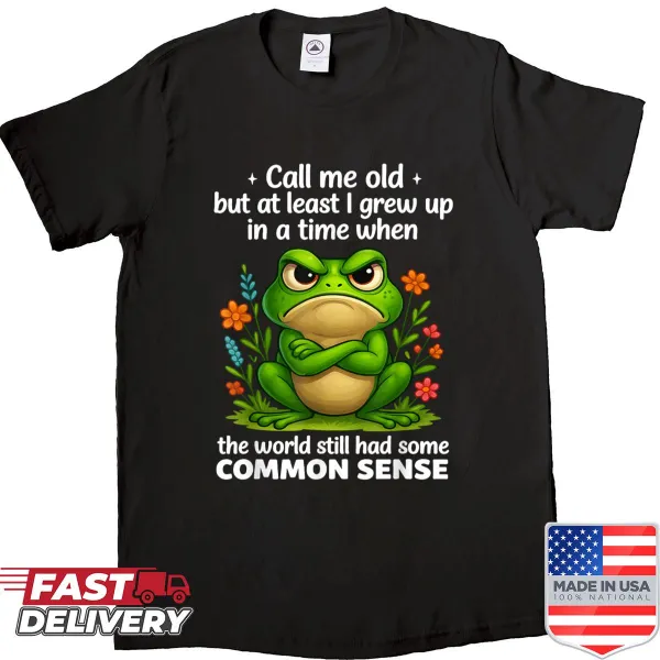 Nostalgic t-shirt with the statement about growing up in a different time